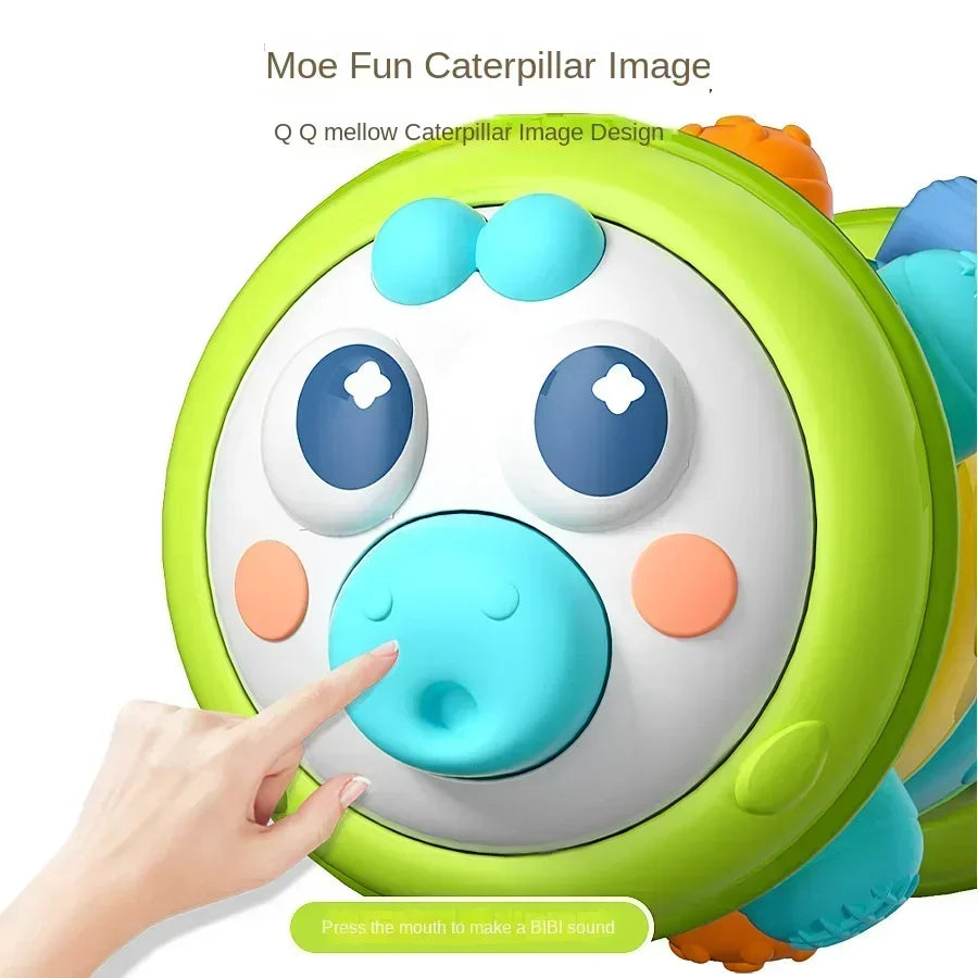 Baby Crawling Roller Toy Infant Activity Tummy Time Roller Montessori Educational Development Sensory Toys for Kids 0 12 Months