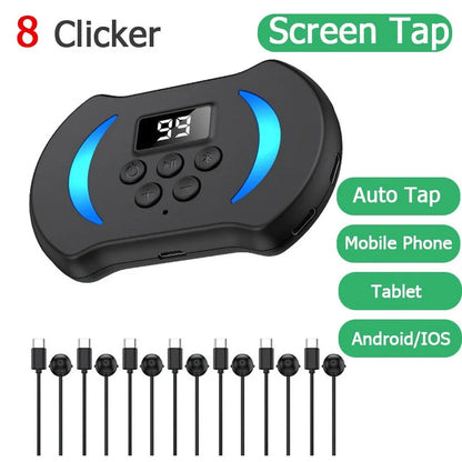 Auto Screen Clicker tiktok like tap smart speed adjustment Phone Pad Tablet laptop auto clicker