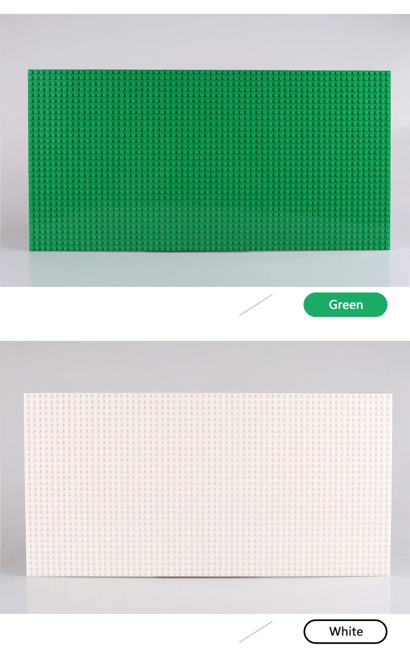 1pcs32 * 64 holes single layer classic block base plate, DIY assembly block wall compatible brand toys Birthday gift gift