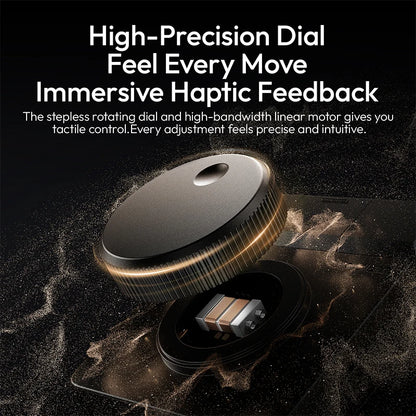 Uianzi D100H Dial Creative Controller Video Editing Assistant for Youtube Tiktok PR PS Support Bluetooth Key Production Console