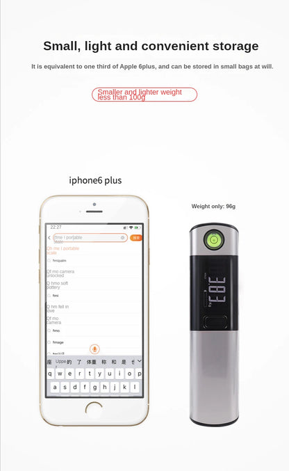 IHOYI Portable Electronic Scale, Household Small 50kg Portable Mini Spring Hook Weighing, High-Precision Luggage Weighing Device