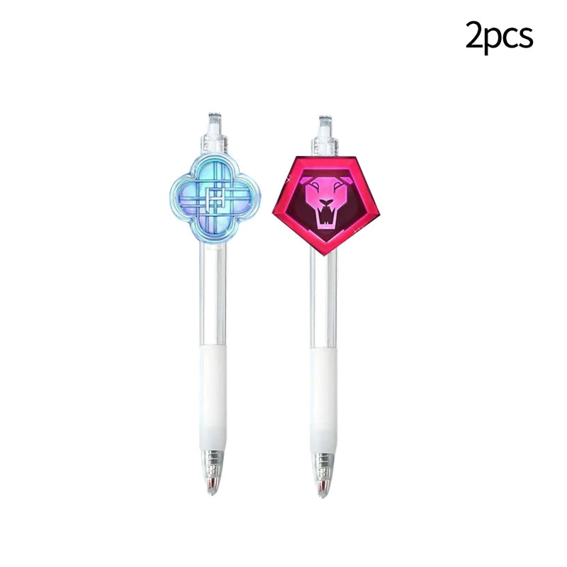 Demon Hunters Gel Pen Kpop Pen Hunter Ballpoint Pen Party Favors for Guest School Office Stationery Supplies Writing Tools