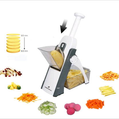 Mandoline Slicer for Kitchen, Kitchen Accessories, One for All Vegetable Slice, Food Chopper, Cutter, Dicer Fruit, French Fry, J