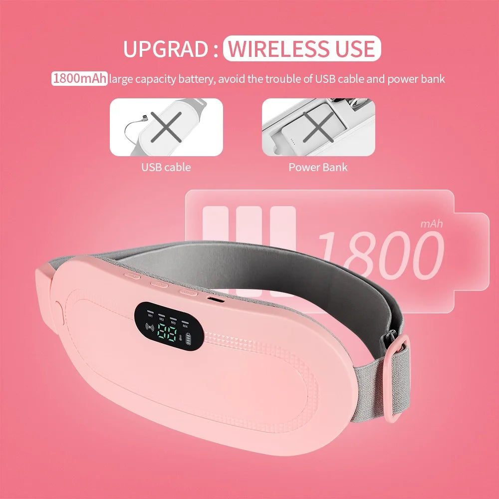 Damen-Menstruations-Heizkissen, warmer Palast-Gürtel, lindert Menstruationsbeschwerden, heiße Kompresse, Massagegerät, Gebärmutter, Erkältung, Dysmenorrhoe, Linderungsgürtel