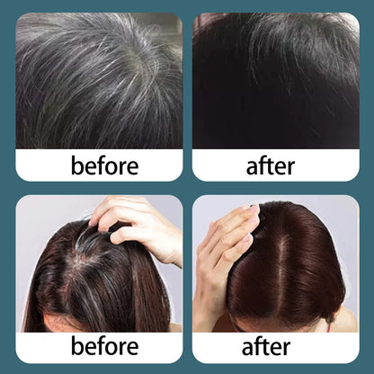 One-Time Hair Dyeing Stick Instant Gray Root Coverage Hair Color Cream Stick Temporary Cover Up White Hair Colour Dye No Harm