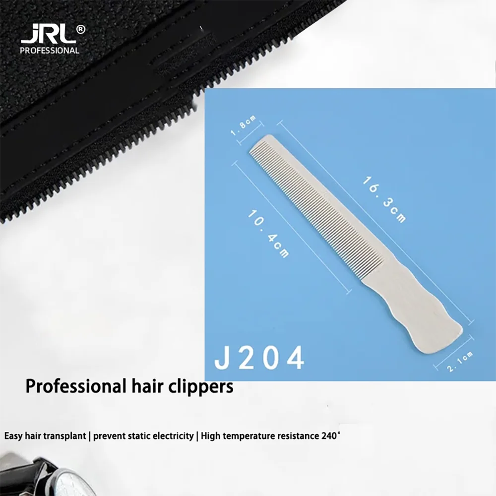 JRL Professional Barber Comb - Heat Resistant 240° Hairdressing Comb for Styling