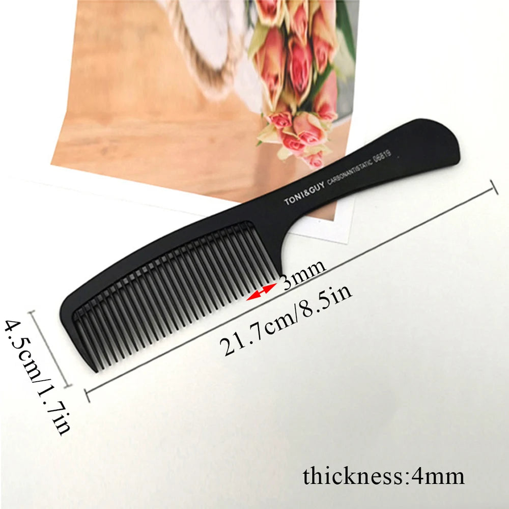 1 Pcs Black Combs For Hairdresser High Quality Hair Cutting Trimming Comb Professional Hair Comb Barber Hairdressing Tools