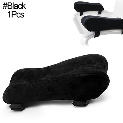 Office Chair Armrest Pad Elbow Pillow Comfortable Support Cushion Memory Foam Inner Core Sofa Cushion For Home Office Game Chair