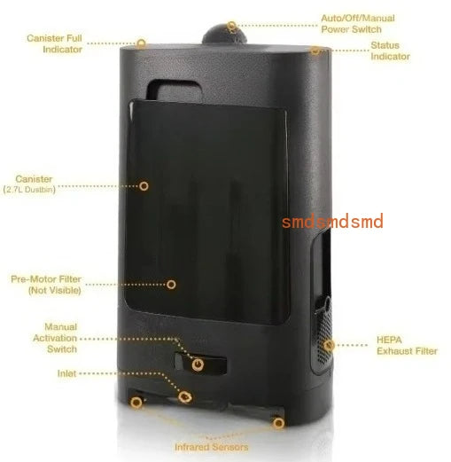 Hair salon special suction hair bin high-power infrared induction intelligent suction hair crusher tool