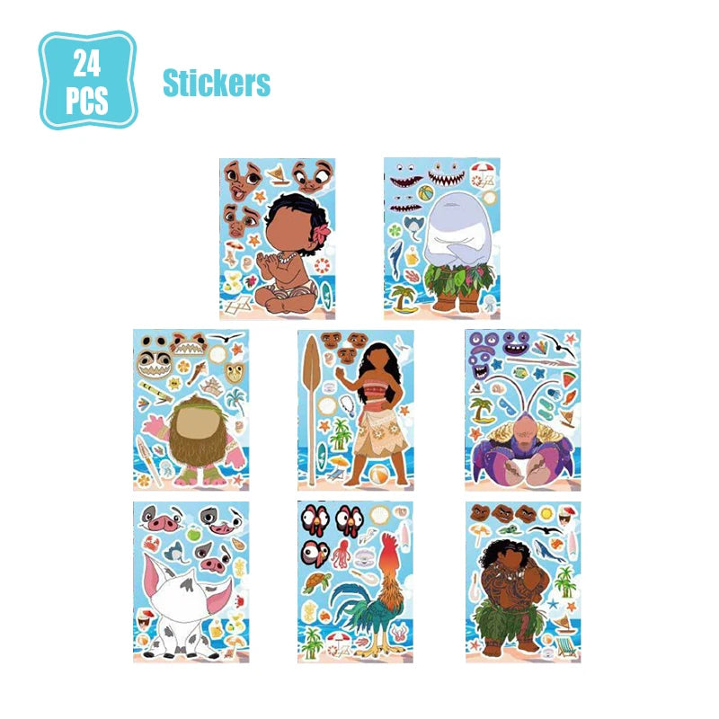 Moana 2 Birthday Party Decoration Supplie Vaiana Birthday Decoration Set Tableware Balloons Backdrop Plates Cups Baby Shower Toy