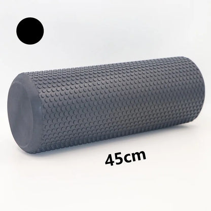 45/60CM Yoga Foam Roller High density EVA Muscle Leg Shoulder Roller Massage Tool Fitness Yoga column balance Stick Equipment