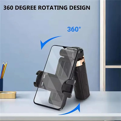 FANGTUOSI Mini Selfie Stick Portable Phone Holder Shooting Aid Versatile Integrated Design Bluetooth Remote For Live Broadcas