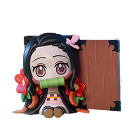 Demon Slayer Tanjiro Kamado & Nezuko Collectible Figure Blind Box - Official Bandai PVC Statue