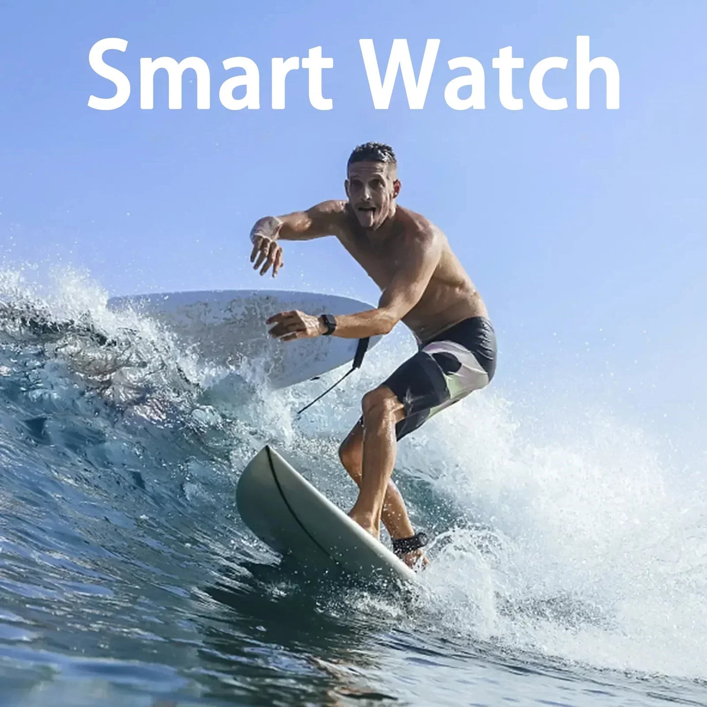 2025 Sports Smartwatch For Men Women Android IOS Phone 1.73" Screen Bluetooth Answer Call Heart Rate Fitness Tracker Watches