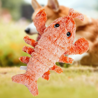 Funny Interactive Dog Plush Toy Jumping Moving Dog Toy Interactive Dog Toys To Keep Them Busy for Medium Dogs Teething