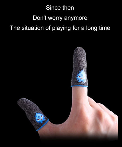 Moble Game Finger Sleeve for PUBG Game Breathable Thumb Gloves Controller Touch Screen Fingertips Anti Slip Gloves Finger Sleeve