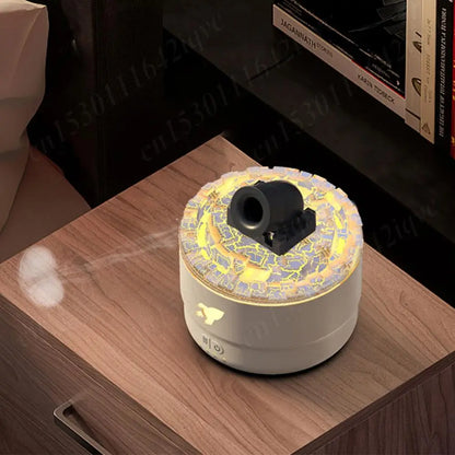 Artillery Fire Essential Oil Diffuser Aromatherapy Volcanic Crack Light Cannons Blast Humidifier Air Humidifier Aroma Humidifier
