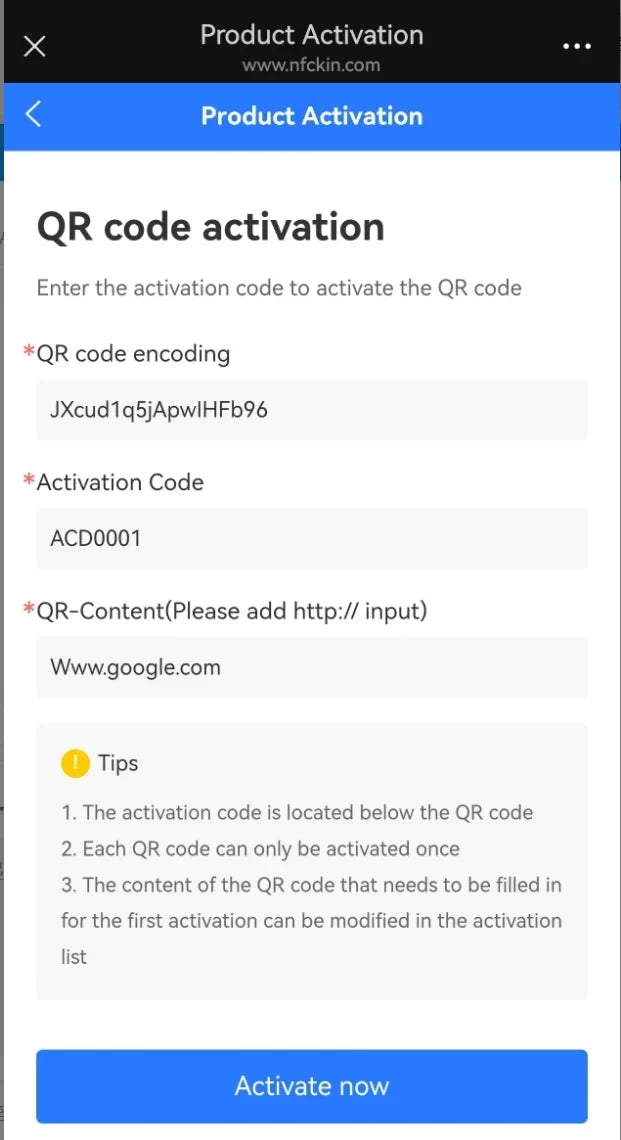RFID NFC QR code Google Review stand display White Black Blank Pattern 13.56MHz NFC215 chip 504Bytes Patternless Social media