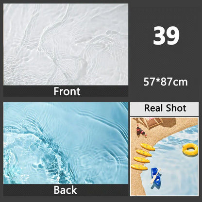 3D Double Sided Photography Backdrops 57*87cm Photos Background Props Product Food Photo Decoration Accessories Wallpaper