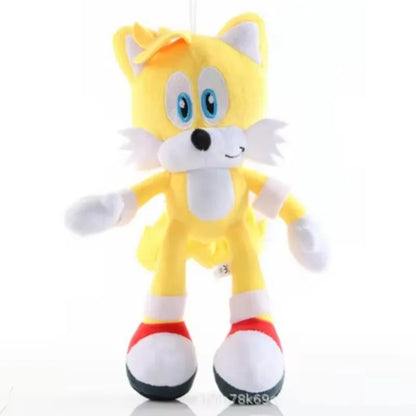 Sonic 20cm Plush Doll Cute Anime Figure Hedgehog Soft Stuffed Toys Ornaments Backpack Pendant Decoration Children Birthday Gifts
