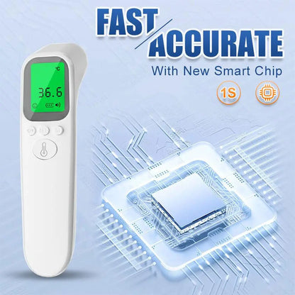 1/2pcs Digital IR Thermometer Forehead Ear Non-Contact Infrared Body Temperature Gun UK