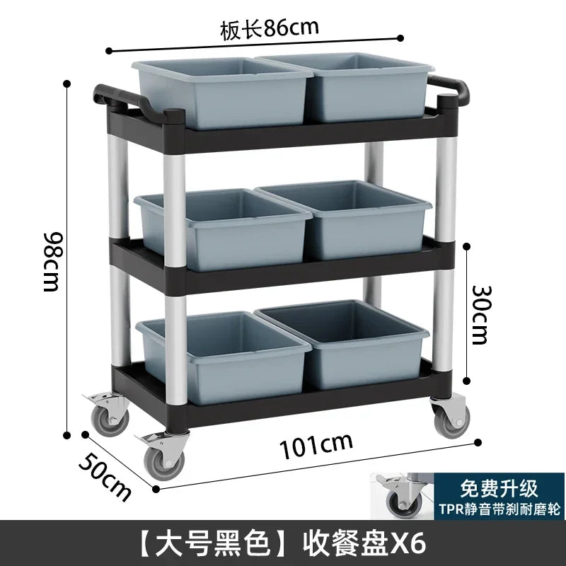 Loading Storage Trolley Cart Tool Service Cart Auxiliary Tool Trolley Carrito De Almacenamiento Con Ruedas Organizer Cart ST042
