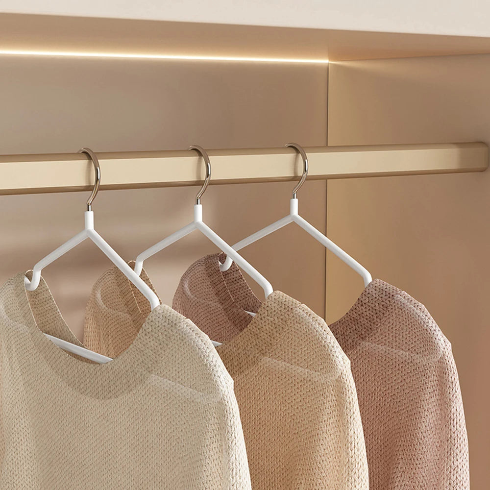 Non marking Clothes Hangers for Home Use Non slip Drying Hangers Metal Thick Clothes Hangers Storage Bedrooms Wardrobes Adult cl