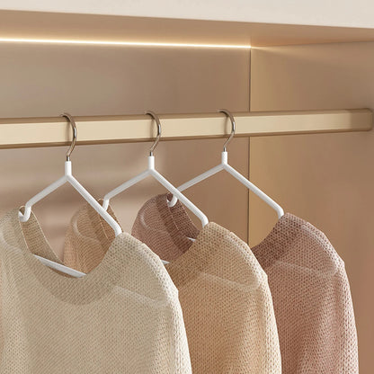 Non marking Clothes Hangers for Home Use Non slip Drying Hangers Metal Thick Clothes Hangers Storage Bedrooms Wardrobes Adult cl