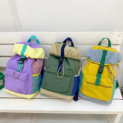 Outdoor Sports Backpack Women's New Cycling Bag Travel Backpack Spring Outing Lightweight Multi-Functional Mountaineering Bag Climbing Bag Large Capacity Hiking School Bag