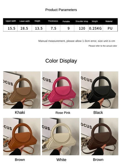 Minority Design Bag Women New Autumn and Winter High-quality High-value Shoulder Bag Popular Messenger Bag Small Square Bags