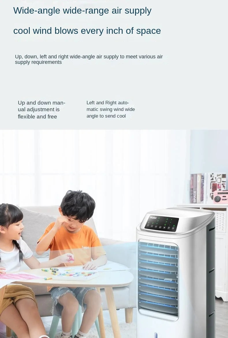 Haier Air Conditioner Fan Cooling Fan Humidification Refrigeration Bladeless Fan Household Air Conditioner Small Air Conditioner