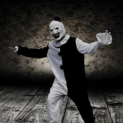 Terrifier 2 Art The Clown Cosplay Halloween Jumpsuit Fancy Dress Joker Costumes