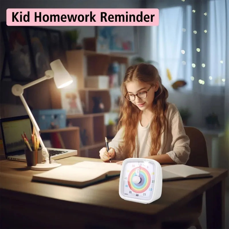 School Visual Timer Children Yunbaoit Visual Timer With Night Light Kitchen Accessories Stop Watch Digital Stopwatch Pomodoro