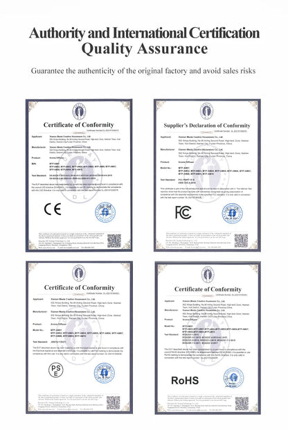 Nebulizing Essential Oil Diffuser Waterless Operated Aromatherapy Diffuser for Home Wood and Glass Aroma Diffuser Scent Machine