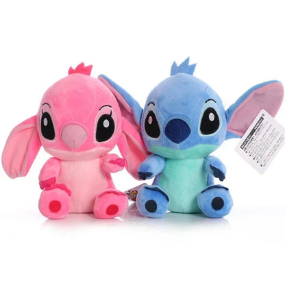 20cm Stitch Plush Toy - Kawaii Anime Stuffed Animal Doll for Kids & Couples