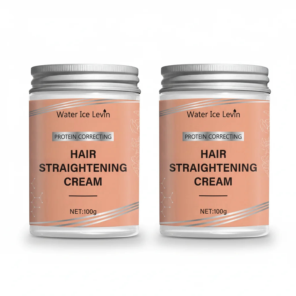 Protein Correcting Hair Cream. Straightening Smoothing Formula. Comb Without Knots. Repairs Conditions Strands.