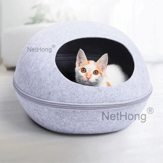 Cozy Cat Bed Home Removable Pet House for Cats Breathable Puppy Cat Kedi Malzemeleri kattenmand Cats Products for Pets Supplies