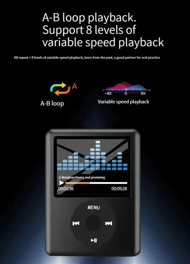 kawaii hello kitty Student MP3 Cartoon anime Portable mini music Walkman sports companion Sound can be played externally new