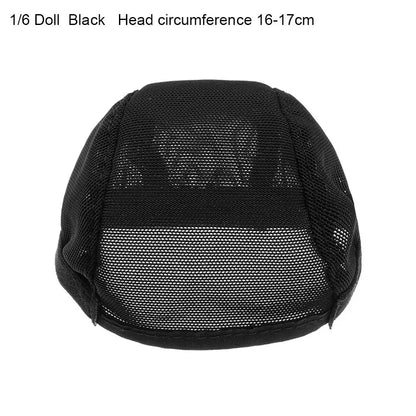 Doll DIY Accessories Fixed Hair Hairnet Net Non-slip Hat Cap Head Headgear for 1/3 1/4 1/6 Doll Wig Toy Accessories