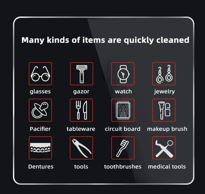 GENENG Ultrasonic Cleaner Ultrasound  Bath Dental Ultra Sonic Cleaning Machine 1.3L/2L/3.2L/6.5L/10L/15L/22L/30L