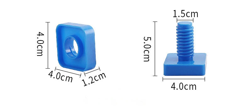 10/20pcs Set Screwing Building Blocks Creative Mosaic Puzzle Toys for Children Plastic Insert Nut Shape Boys Educational Toy