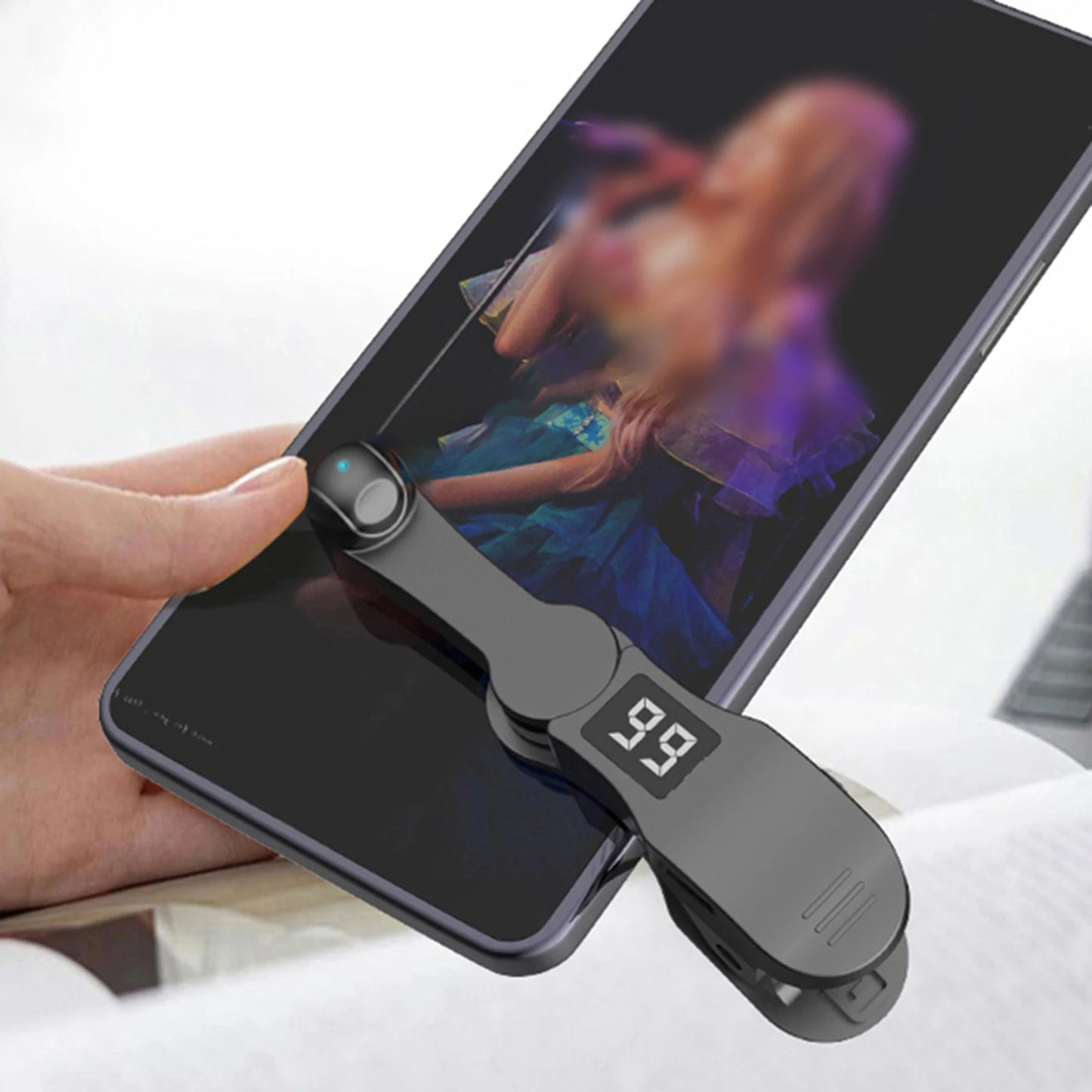 Screen Auto Clicker Simulated Finger Clicking For TikTok Smart Phone App Video Live Streaming Screen Touch Tripods Tapper Device