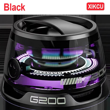XIKCU G200 Portable Bluetooth Speaker HECATE RGB Lighting Magnetic Speaker BT5.3 Mini Sound Box 7 Hours Playback Phone Holder