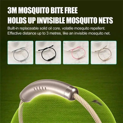 Anti Mosquito Insect Bracelet Natural Waterproof Spiral Wrist Bands