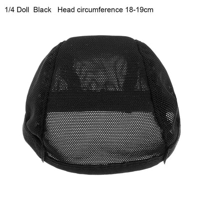 Doll DIY Accessories Fixed Hair Hairnet Net Non-slip Hat Cap Head Headgear for 1/3 1/4 1/6 Doll Wig Toy Accessories
