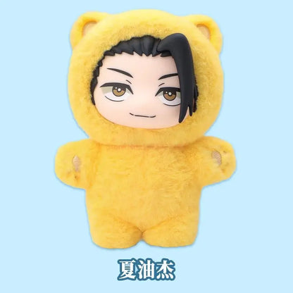 Genuine Eaki Jujutsu Kaisen Season 2 Cat Park Party Gojo Satoru Blind Box Plush Doll Bag Pendant Model Collection Gifts