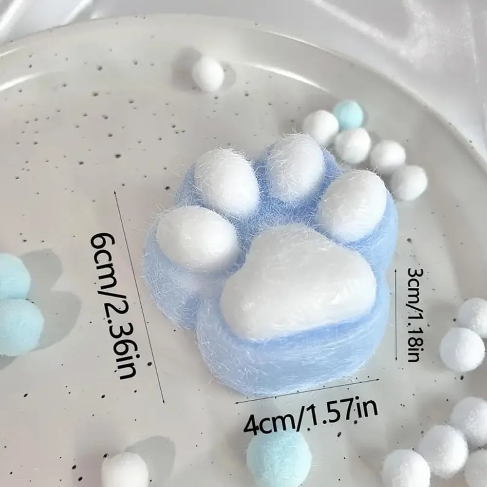 Mystery Fidget Toys Blind Bags Cat Paw Antistress Foot Taba Squishy Jelly Toy Squeeze Toy Sticky Simulated Food Mochi Toy 2025