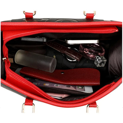 The New Fashion Women's Bag All Match High-Grade Sense Bag Women's Large Capacity Briefcase Women's Single Shoulder Tote Bag