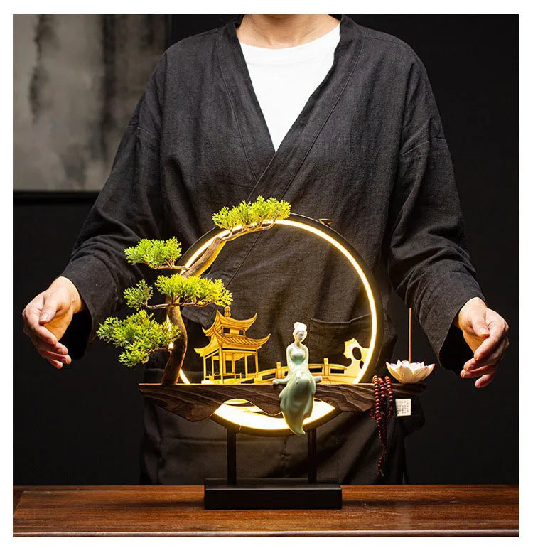 Hot Sell Backflow Incense Burner Home Decor Light Circle for Zen Yoga Meditation home fragrance Aromatherapy Festival Gift