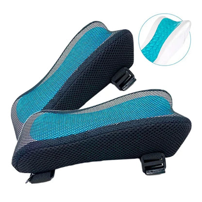 Office Chair Armrest Pad Elbow Pillow Comfortable Support Cushion Memory Foam Inner Core Sofa Cushion For Home Office Game Chair